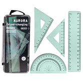Colour Changing Protractor And Ruler Sets 4 In 1 - EKT3885